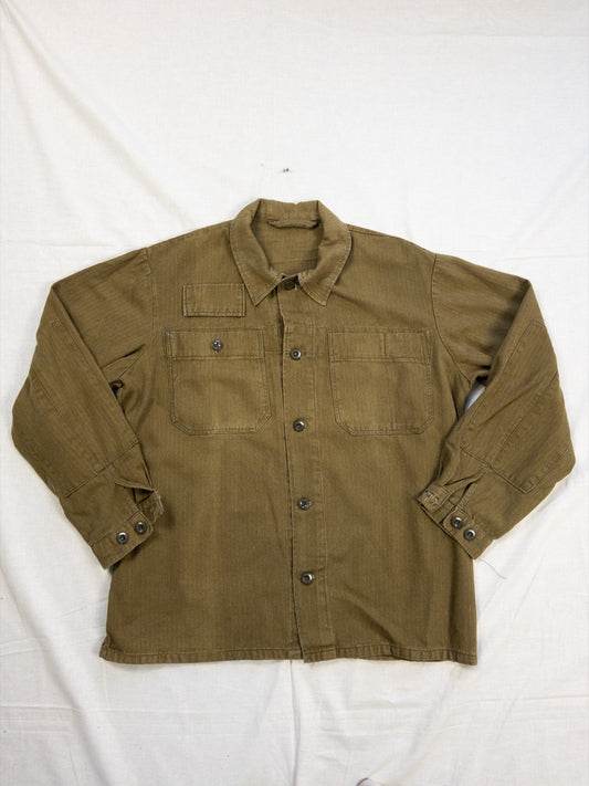 1980s Czech HBT Work Jacket, Size XL