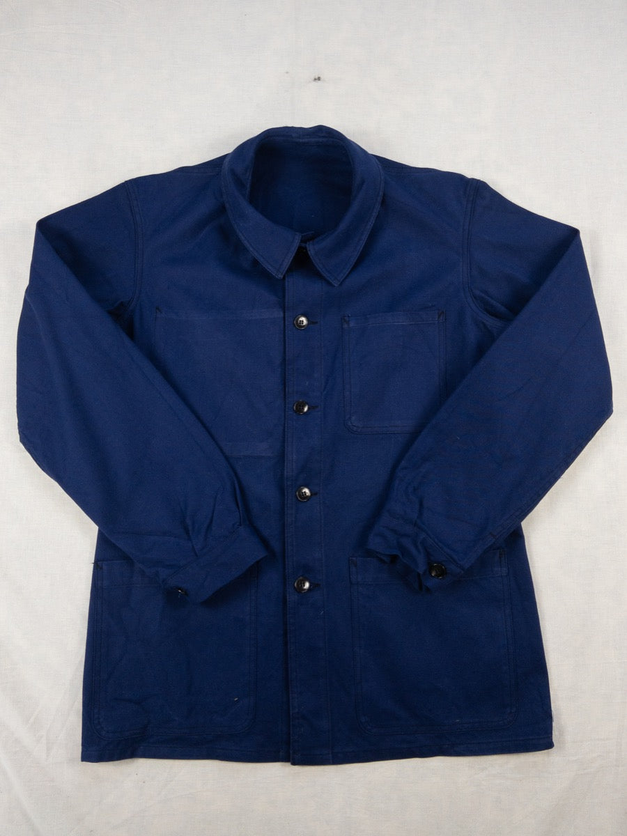 1960s French blue chore jacket, Deadstock, Size M