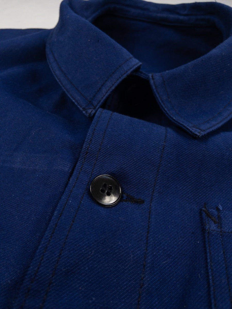 1960s French blue chore jacket, Deadstock, Size M