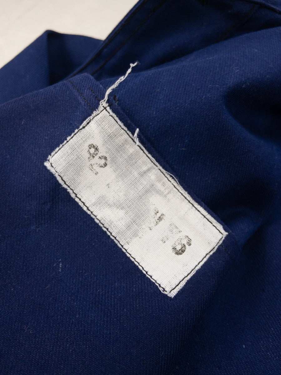 1960s French blue chore jacket, Deadstock, Size M