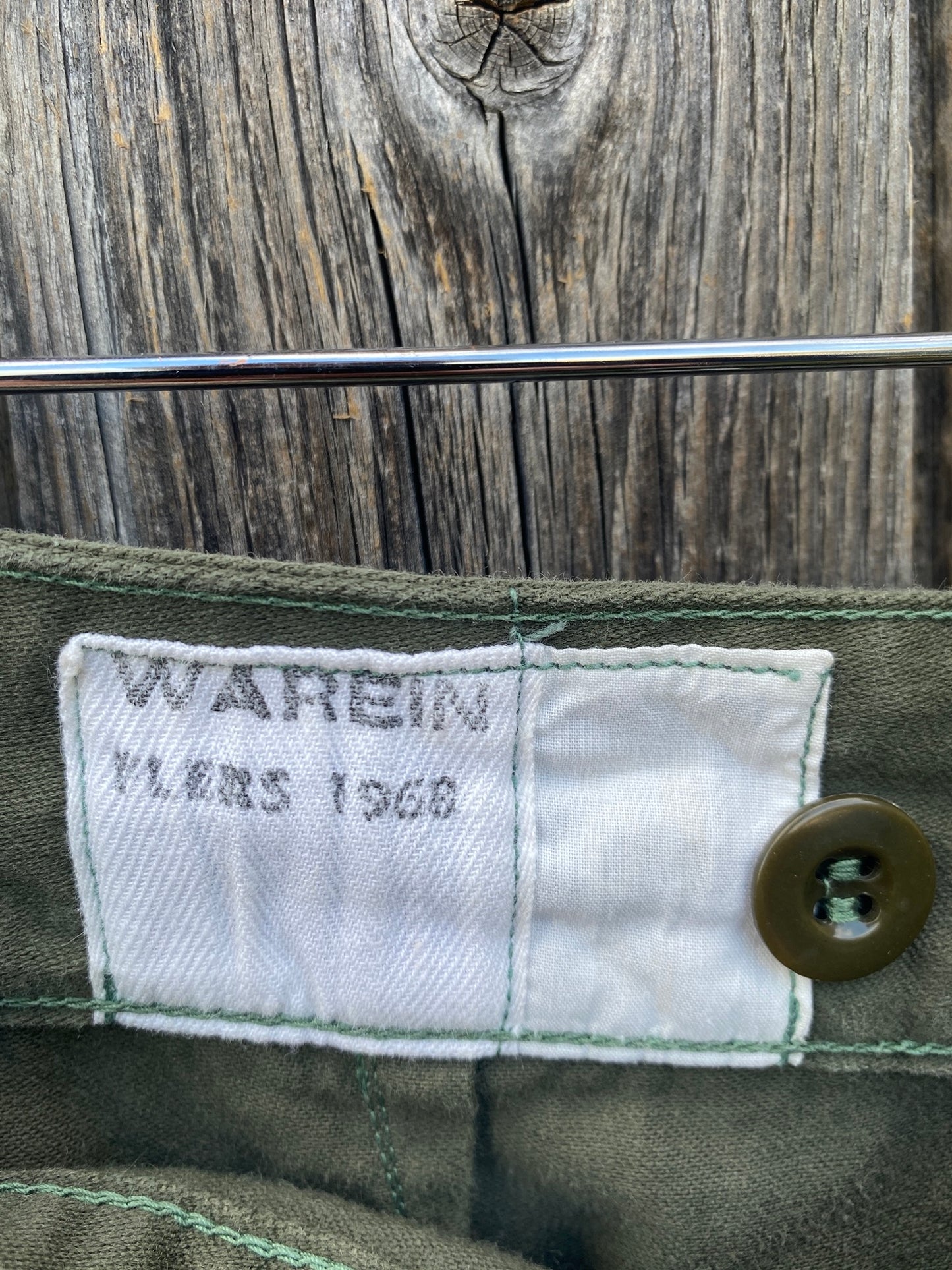 1960s French Army Cargo Pants, M64 Field Sateen Pants, Size 3XL
