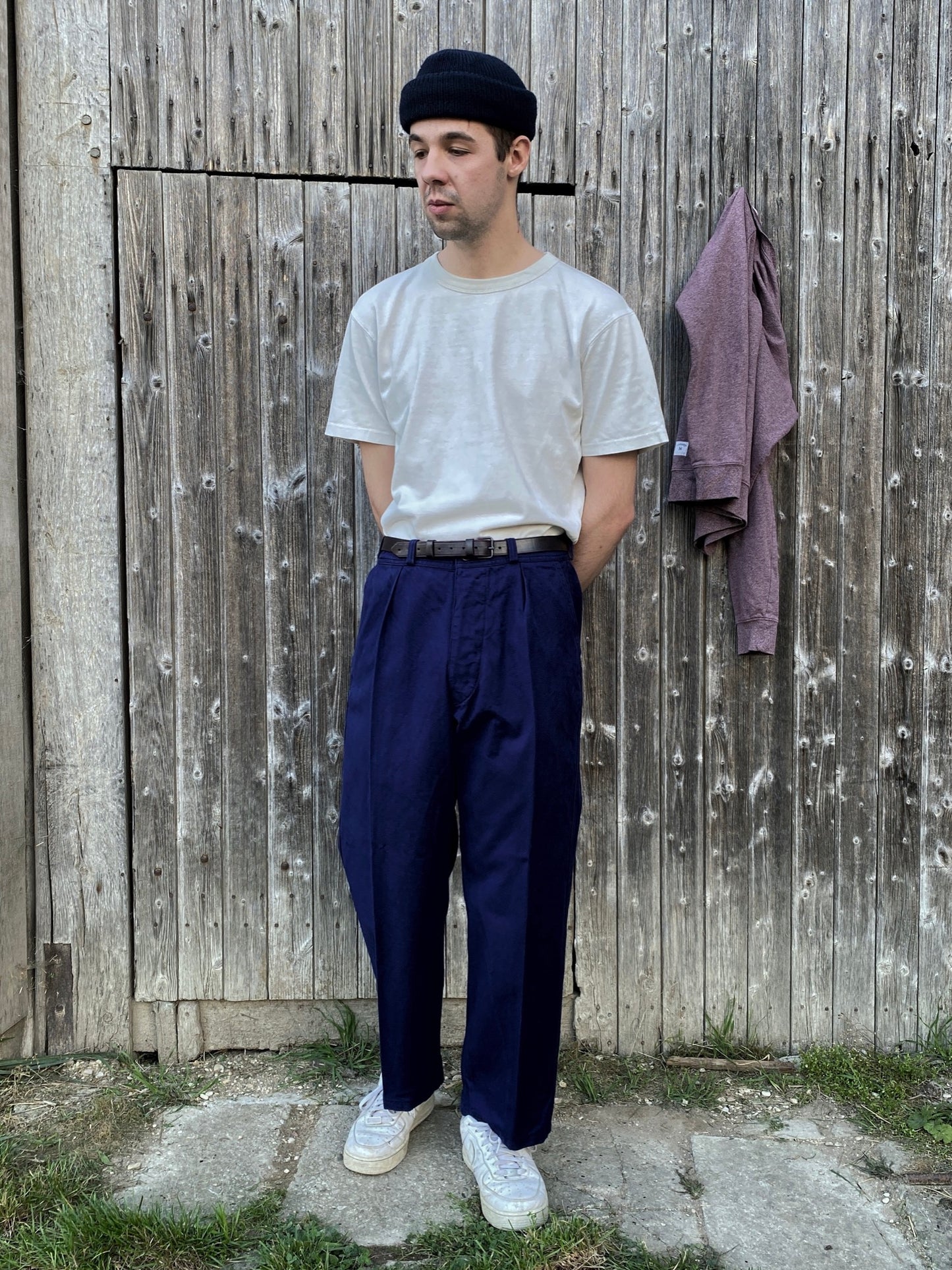 1960s French Work Pants, Deadstock , Size S to 2XL