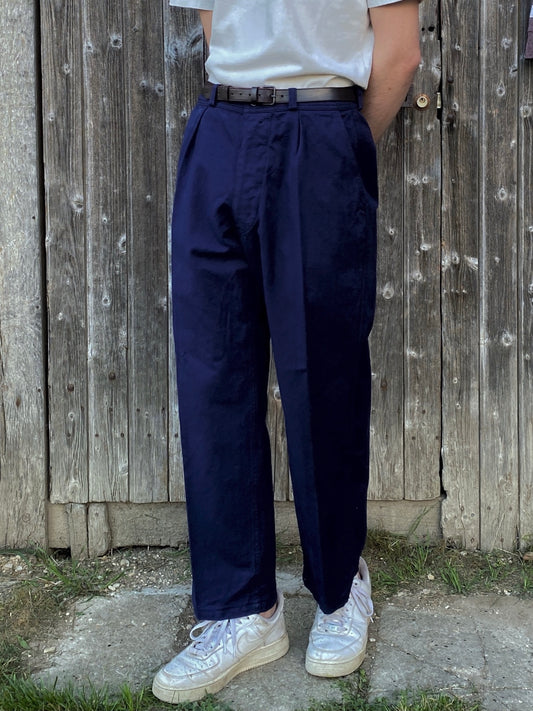 1960s French Work Pants, Deadstock , Size S to 2XL