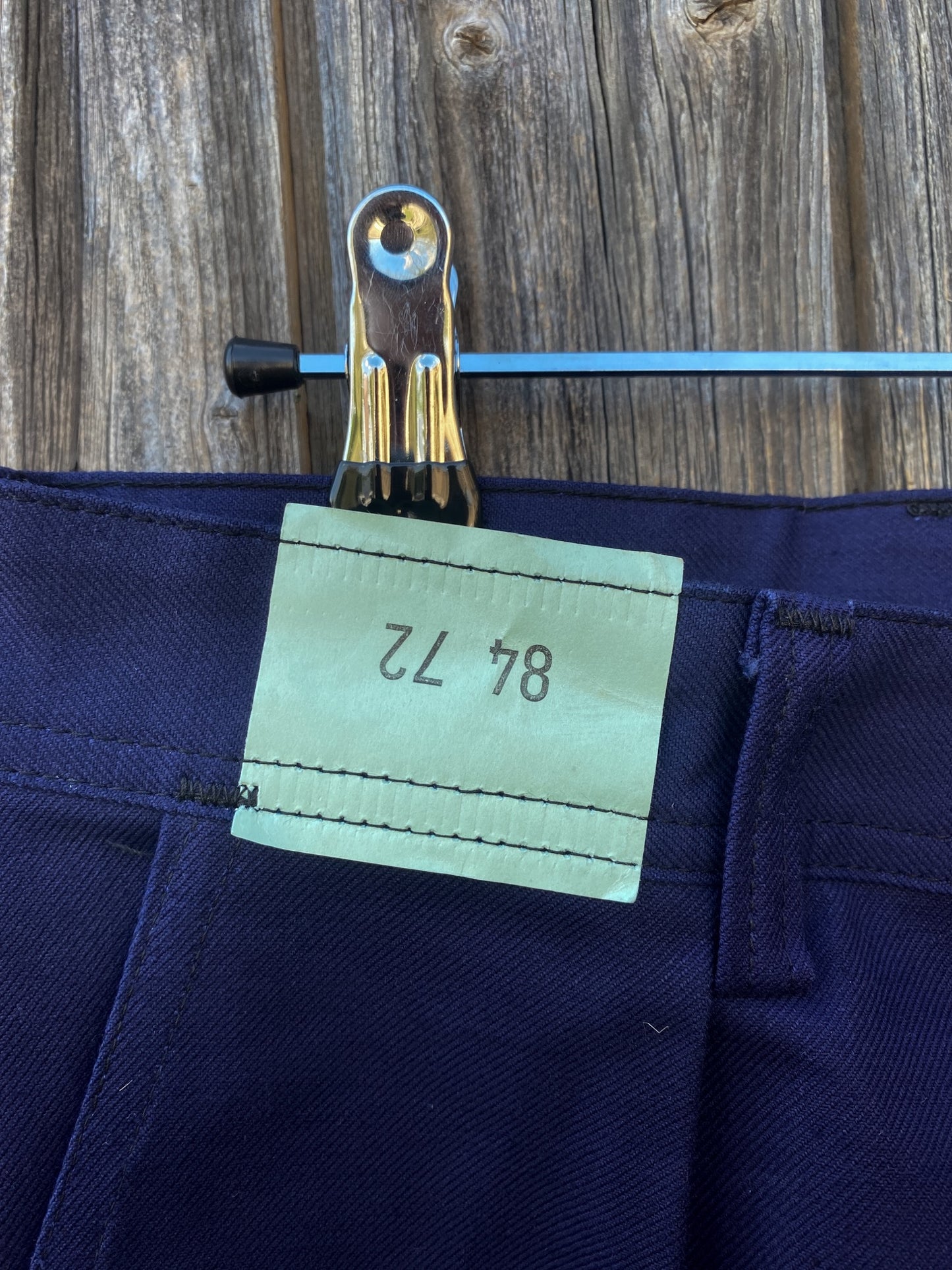 1960s French Work Pants, Deadstock , Size S to 2XL