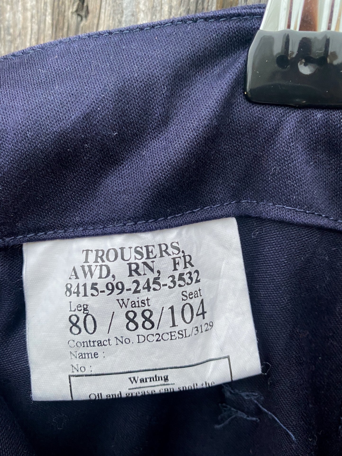 1990s Pleated British Army Cargo Pants, Size XL & XXL