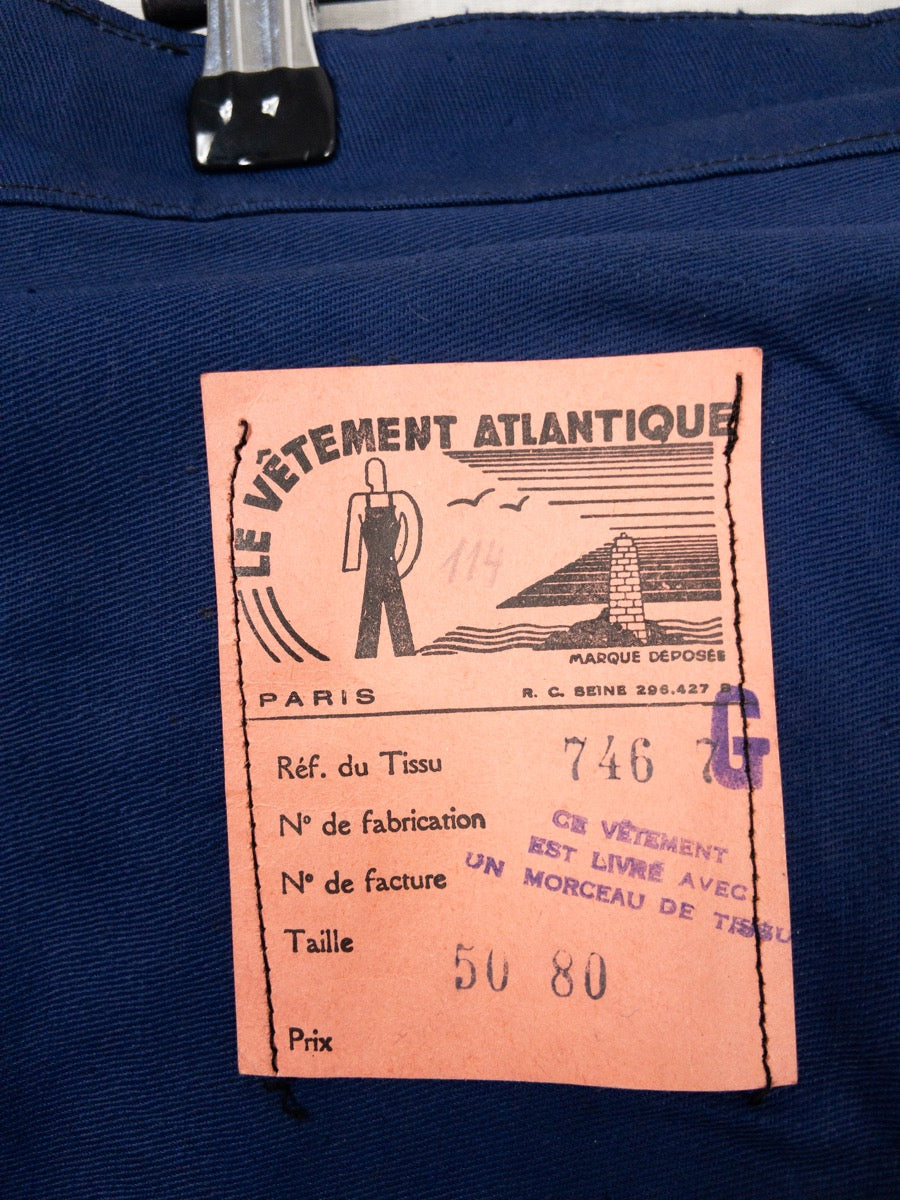 1960s French Work Pants, Deadstock, Size XL
