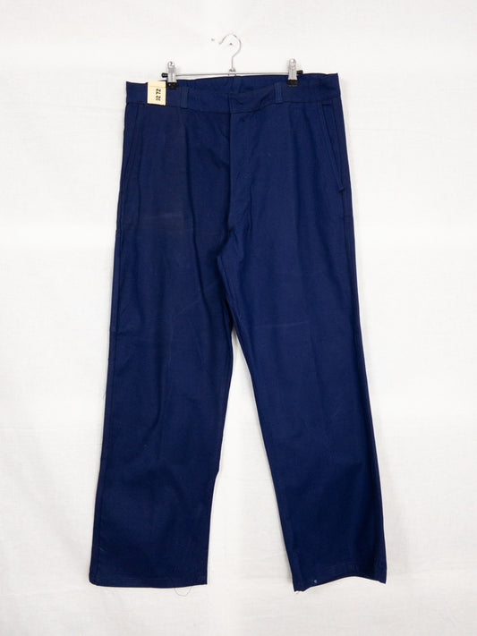 1960s French Work Pants, Deadstock , Size L