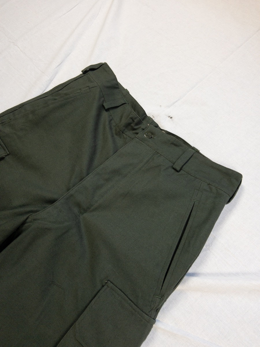 1960s French Army M47 Cargo Pants, Deadstock, Size L/XL